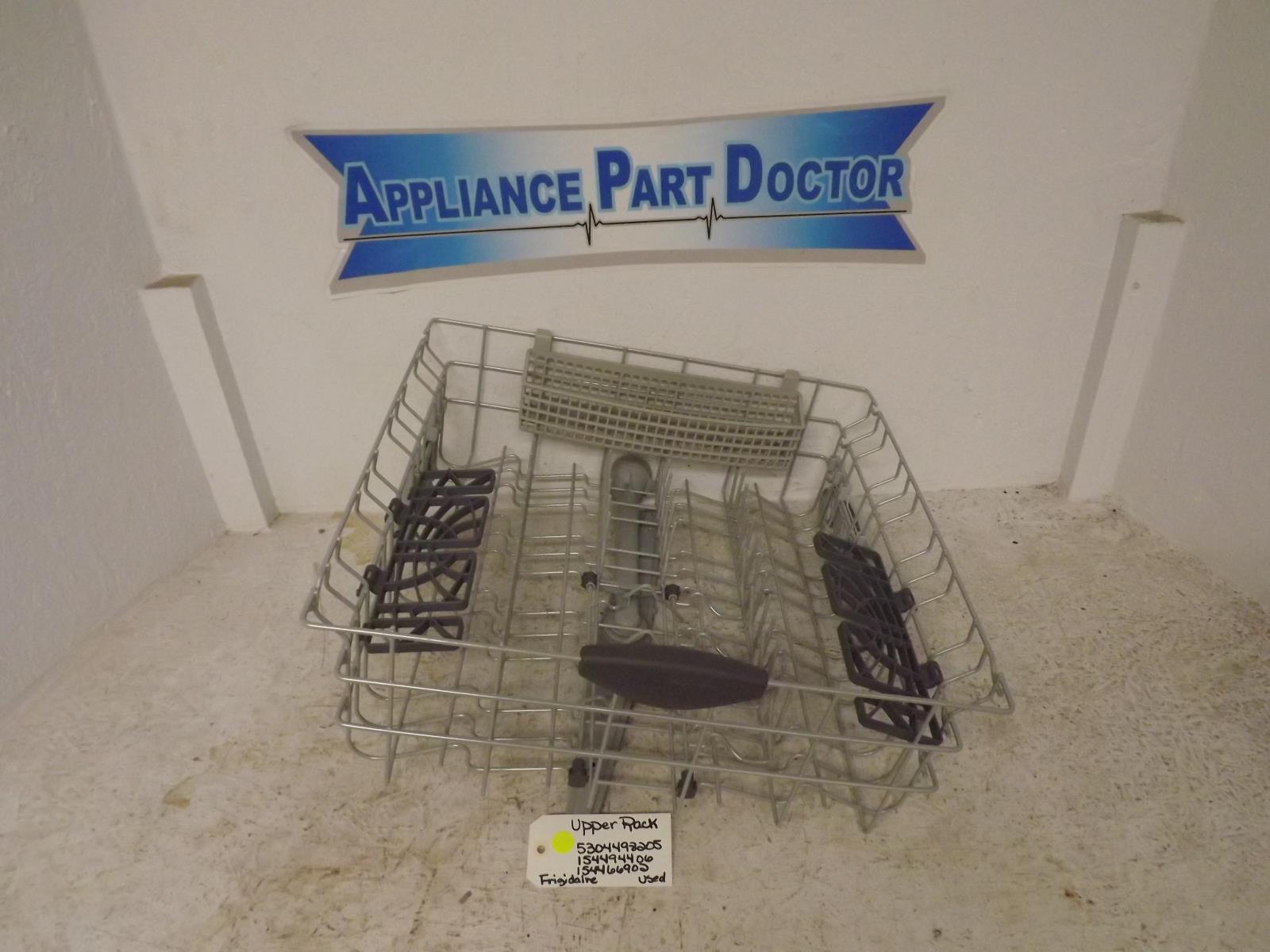 Frigidaire Dishwasher 5304498205 154494406 154466902 Upper Rack Used Frigidaire Dishwasher 5304498205 154494406 154466902 Upper Rack Used